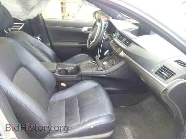 2012 LEXUS CT 200 - VIN: JTHKD5BH6C2055735 - Фото 5