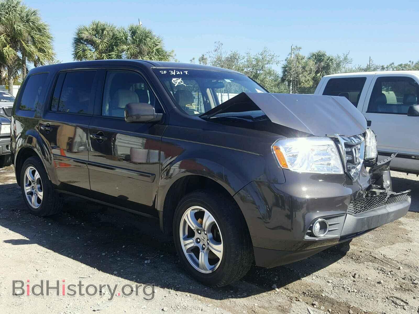 Фотография 5FNYF3H43CB019335 - HONDA PILOT 2012
