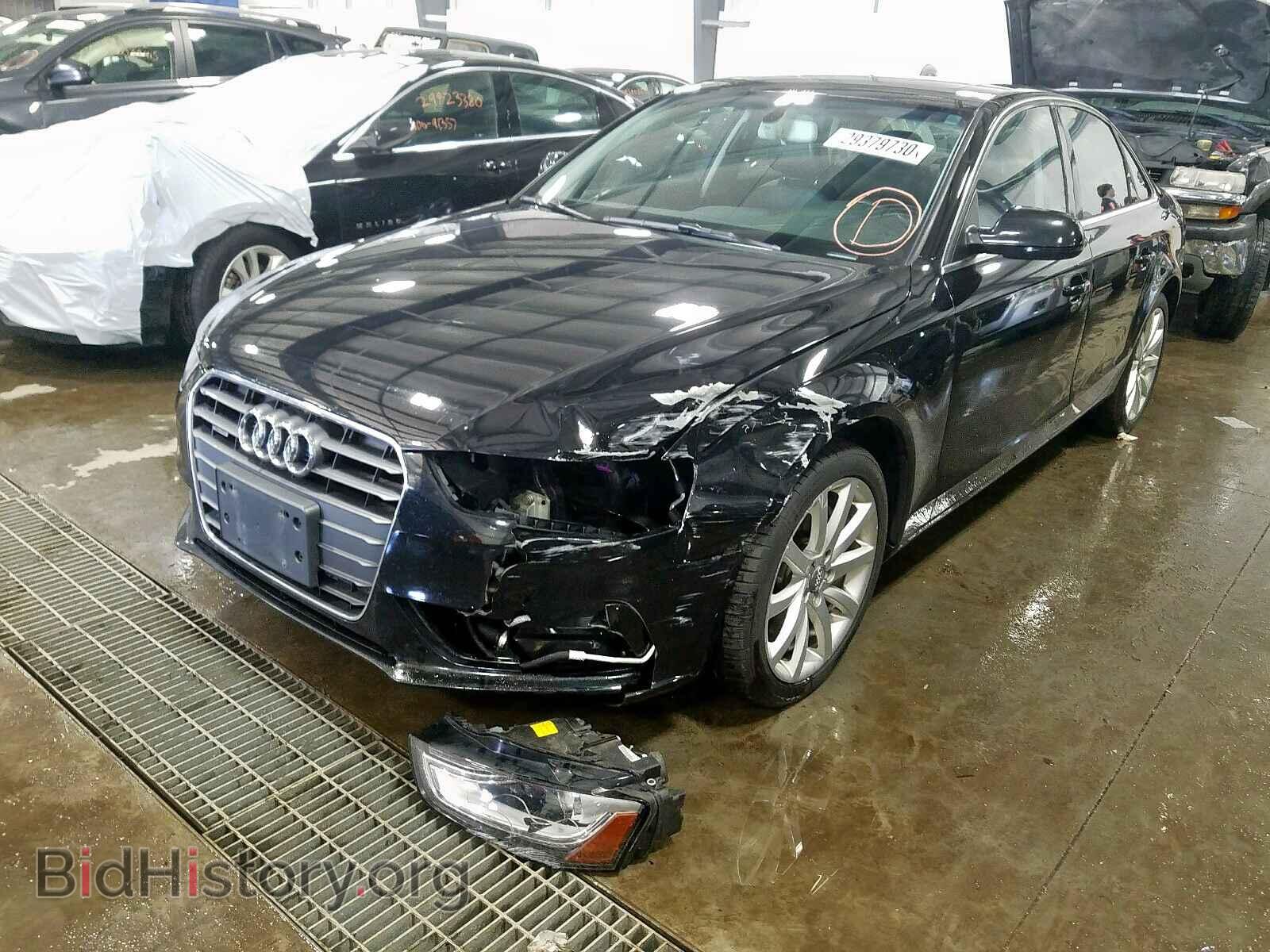 2013 AUDI A4 - VIN: WAUBFAFL4DN048766 - Фото 2