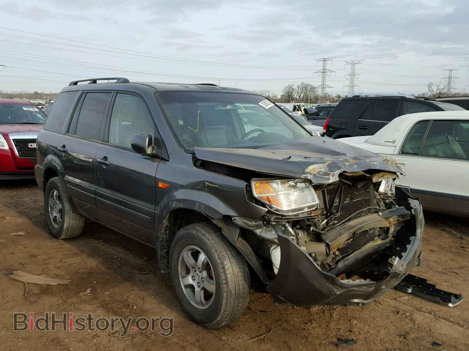 Photo 5FNYF28747B018429 - HONDA PILOT 2007