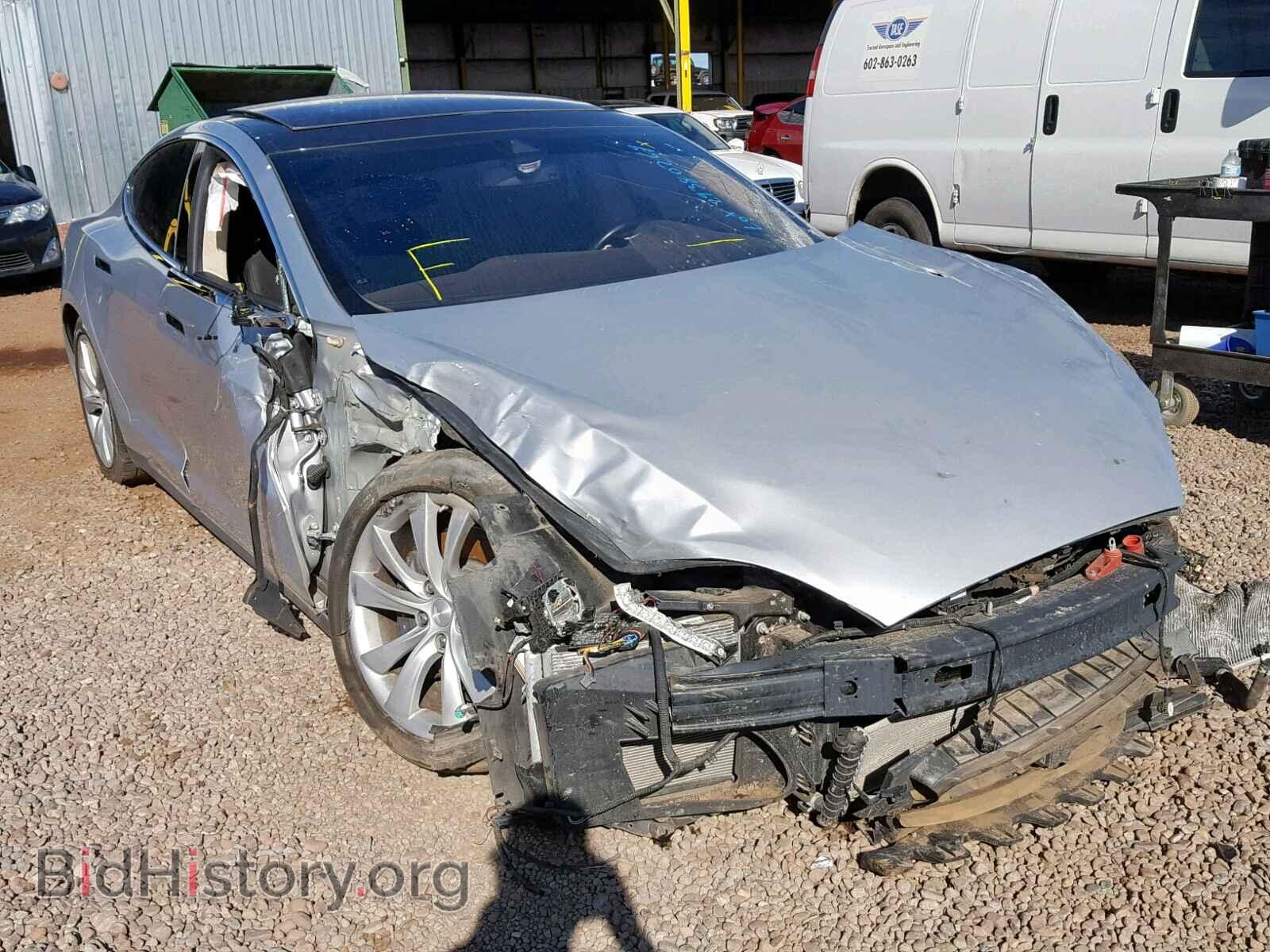 Photo 5YJSA1H29FF080961 - TESLA MODEL S 85 2015