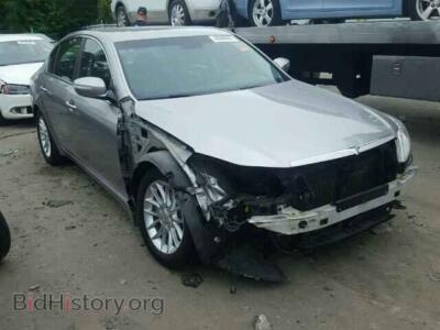 2011 Hyundai GENESIS, tan — VIN KMHGC4DE4BU131507, Copart