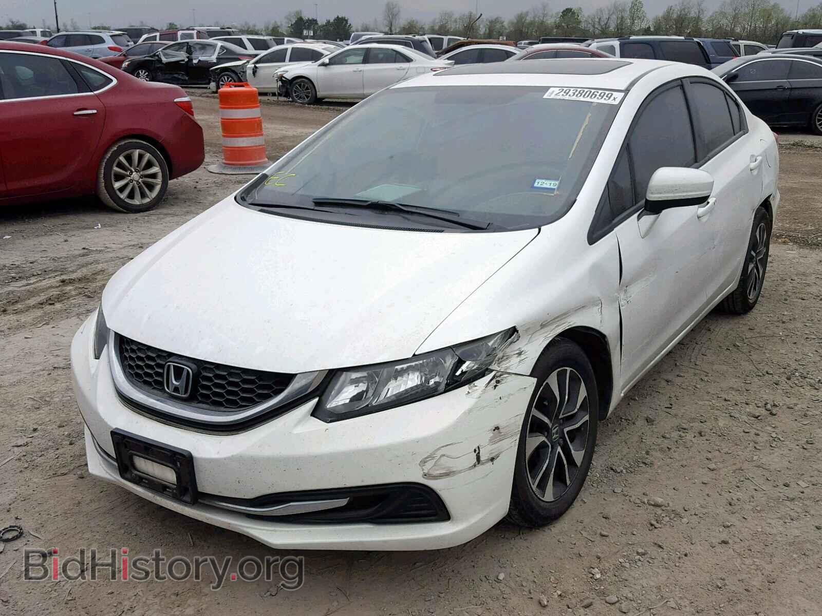 2014 HONDA CIVIC - VIN: 19XFB2F81EE001184 - Фото 2