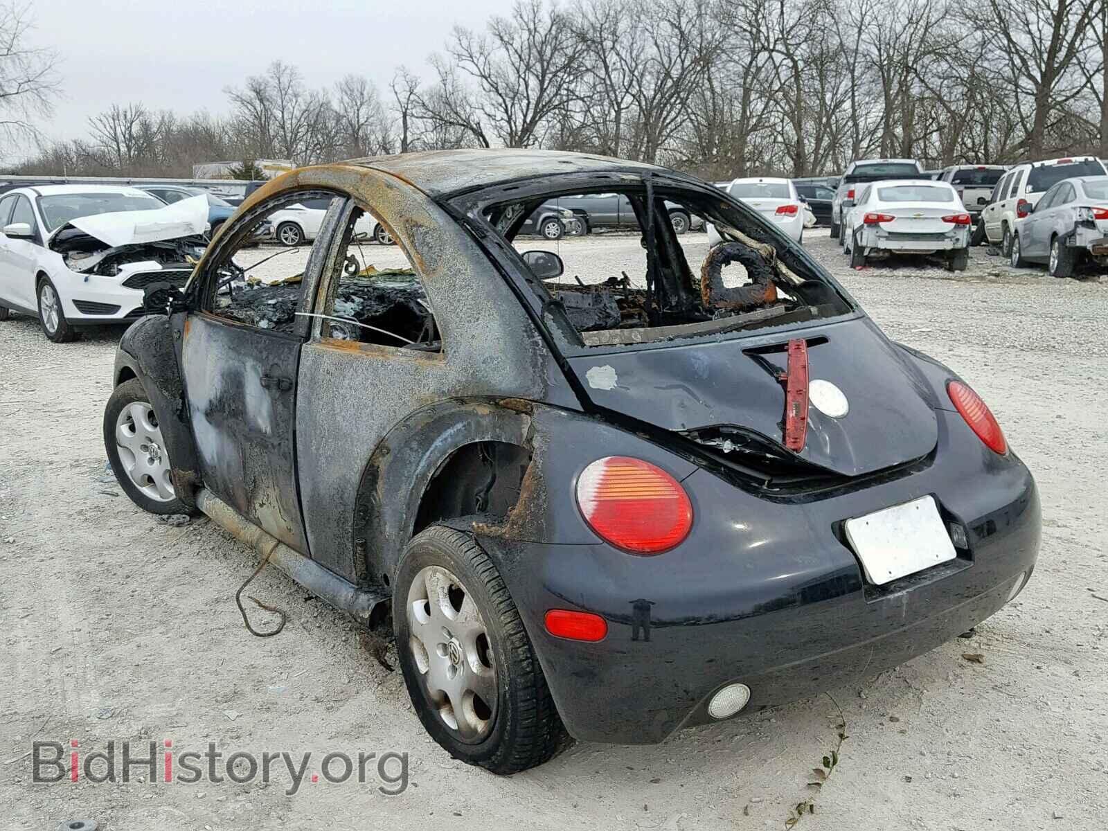 2002 VOLKSWAGEN BEETLE - VIN: 3VWCK21C12M434291 - Фото 3