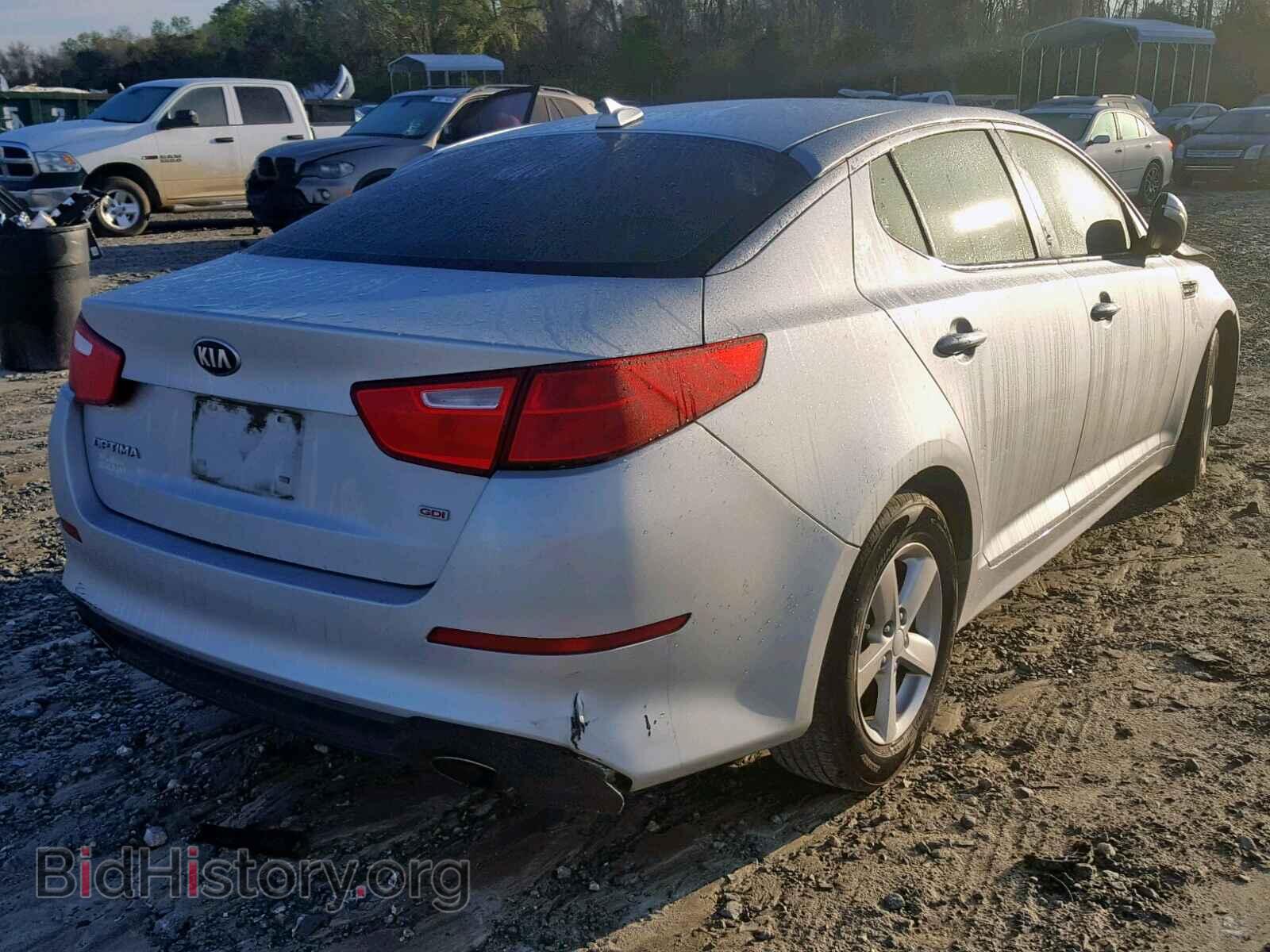 2015 KIA OPTIMA - VIN: 5XXGM4A79FG475787 - Фото 4