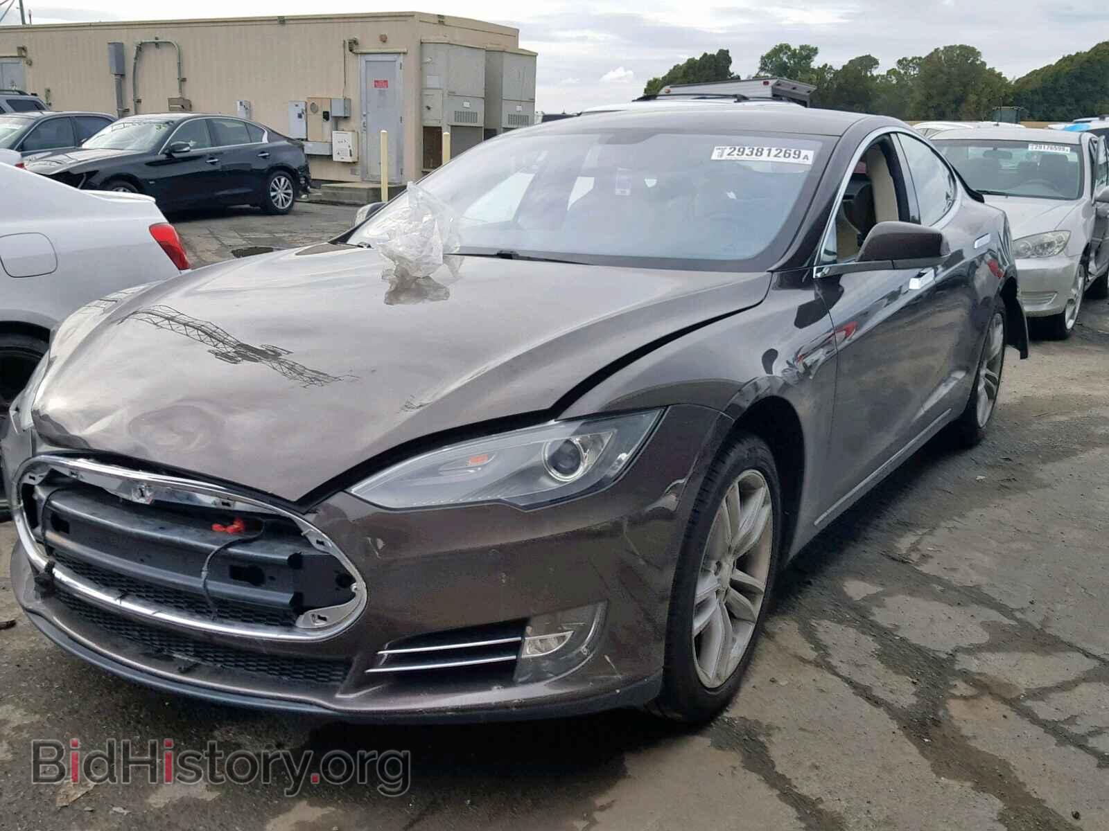 2013 TESLA MODEL S - VIN: 5YJSA1CN3DFP26879 - Фото 2