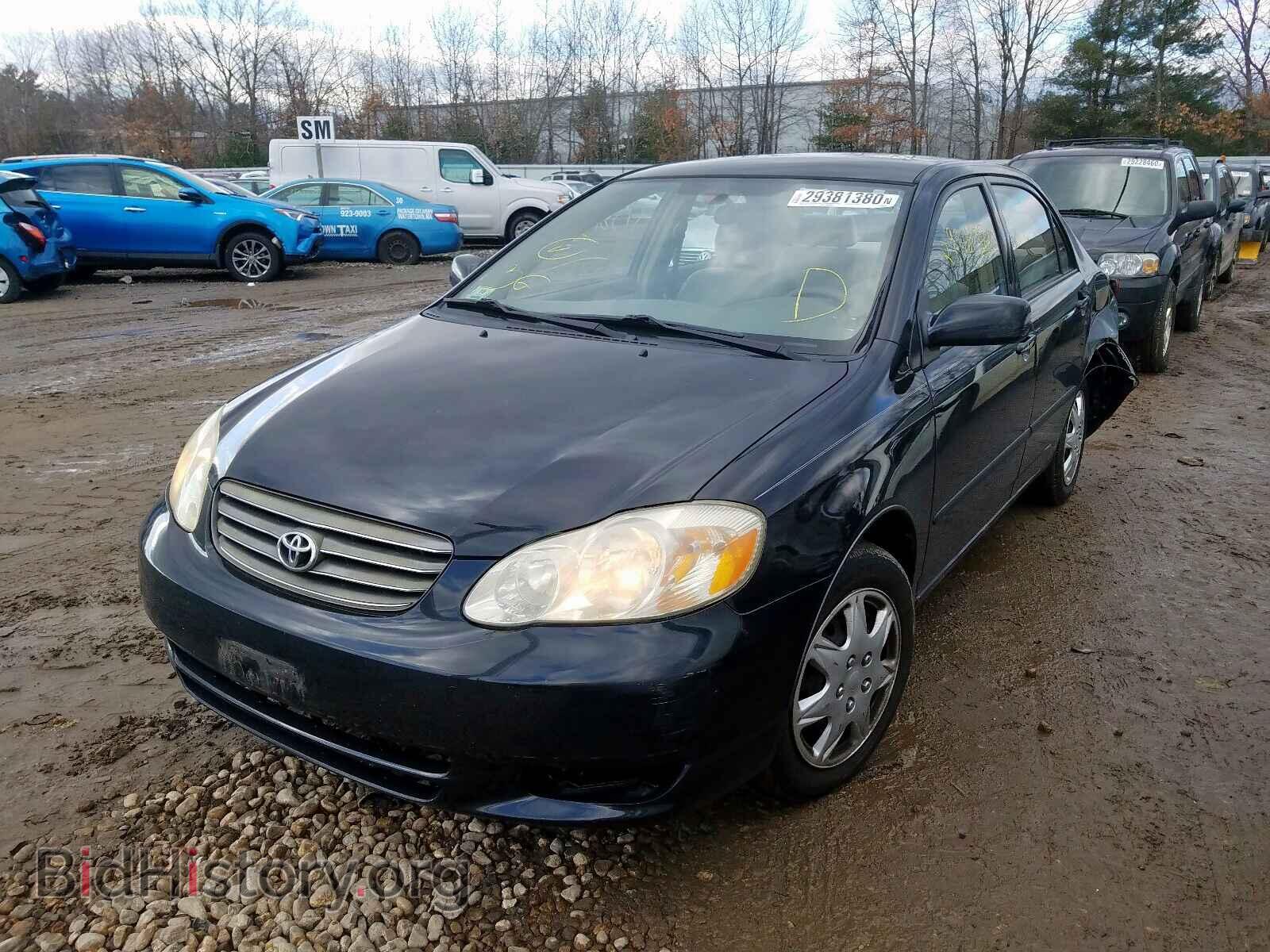 2003 TOYOTA COROLLA - VIN: JTDBR32E932005649 - Фото 2