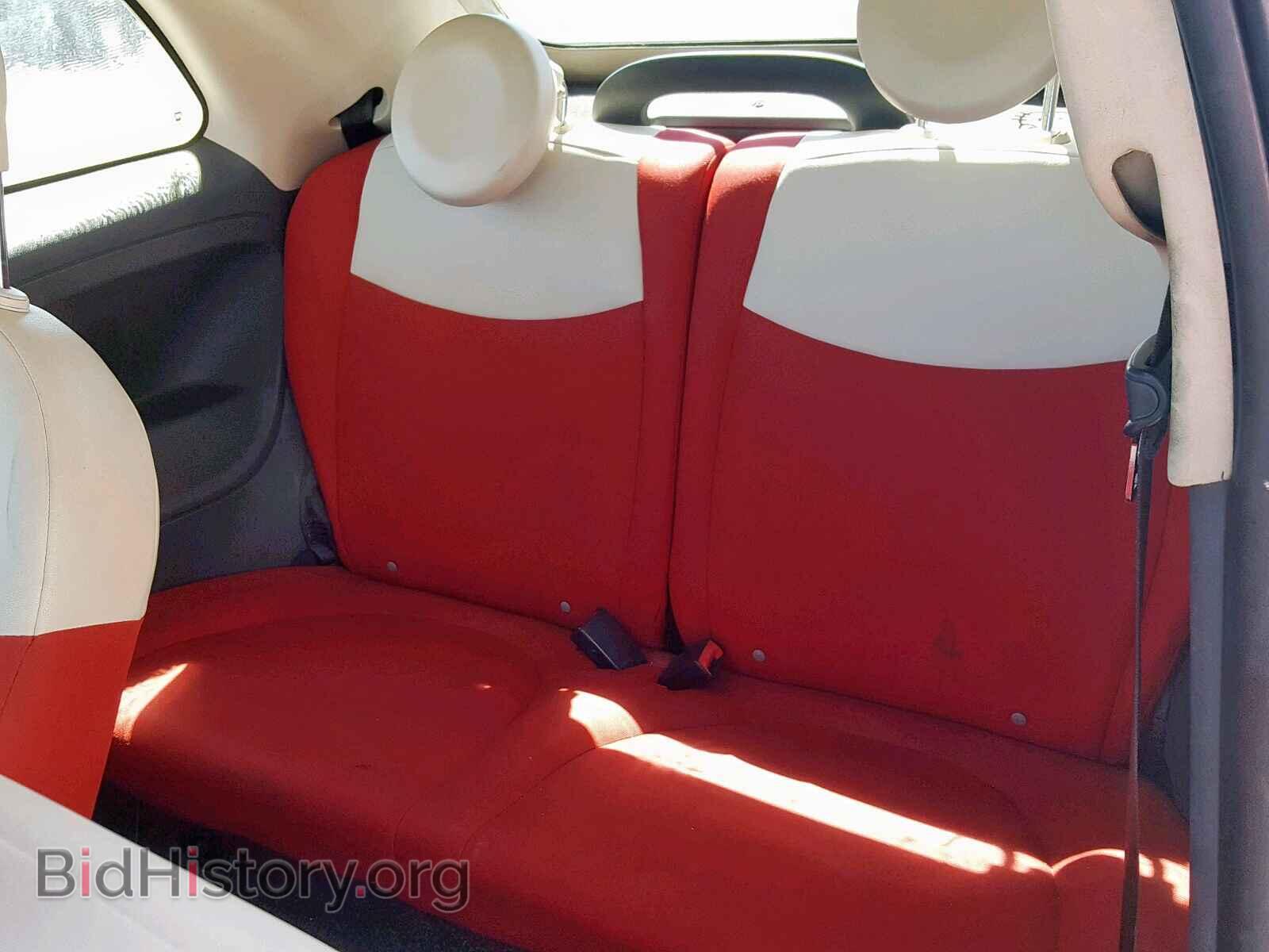 2012 FIAT 500 - VIN: 3C3CFFDR7CT206161 - Фото 6