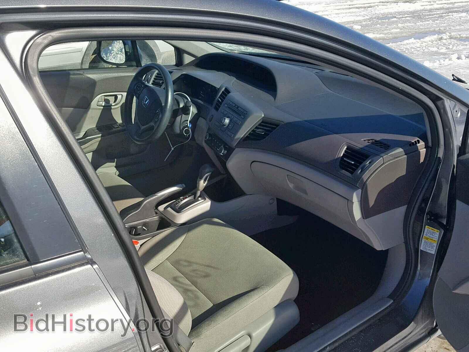 2012 HONDA CIVIC LX - VIN: 2HGFB2F45CH046886 - Фото 5