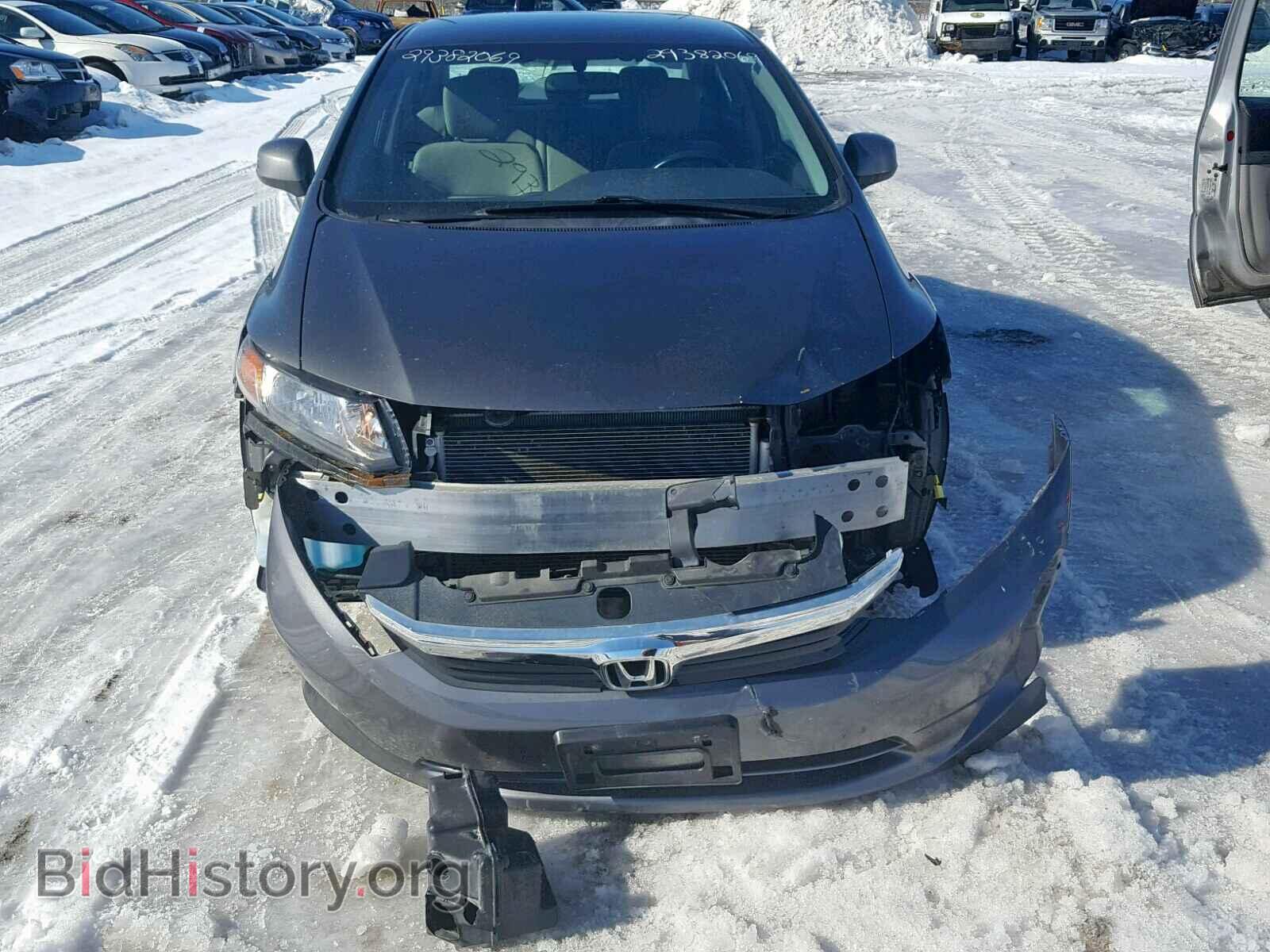 2012 HONDA CIVIC LX - VIN: 2HGFB2F45CH046886 - Фото 9