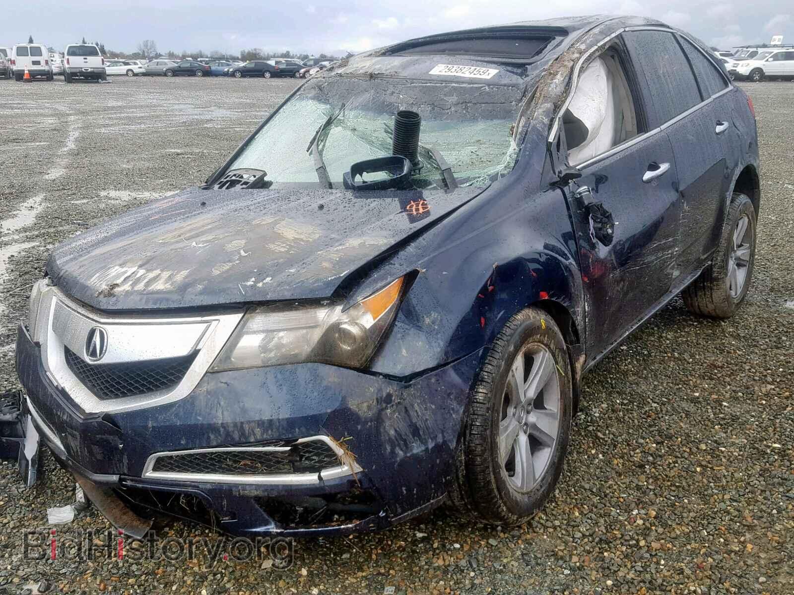 2011 ACURA MDX - VIN: 2HNYD2H61BH531180 - Фото 2