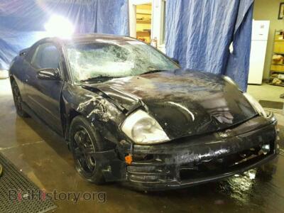 2001 Mitsubishi ECLIPSE ECLIPSE GT, черный — VIN 4A3AC54HX1E099694, Copart