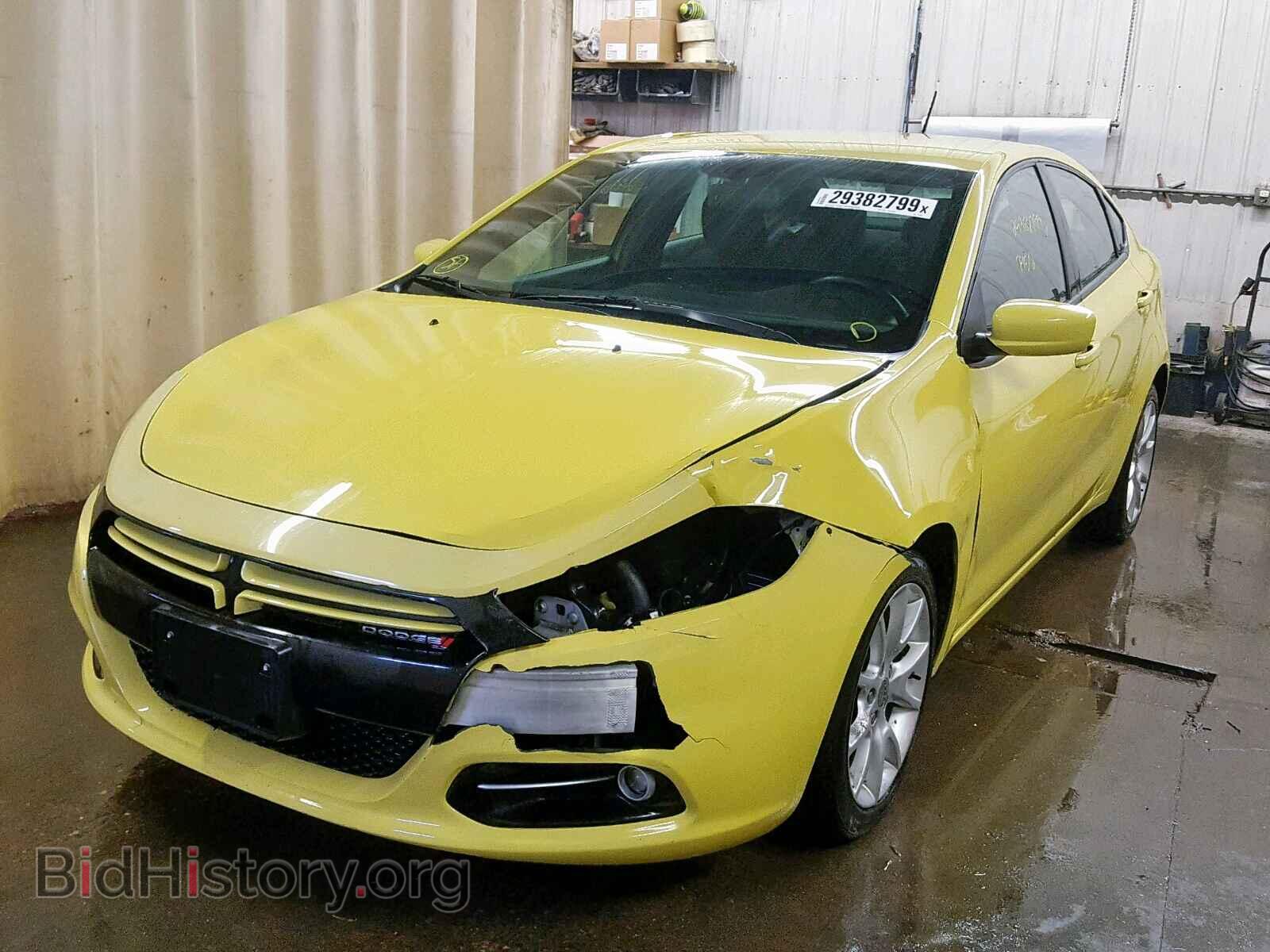 2013 DODGE DART - VIN: 1C3CDFBH3DD100202 - Фото 2