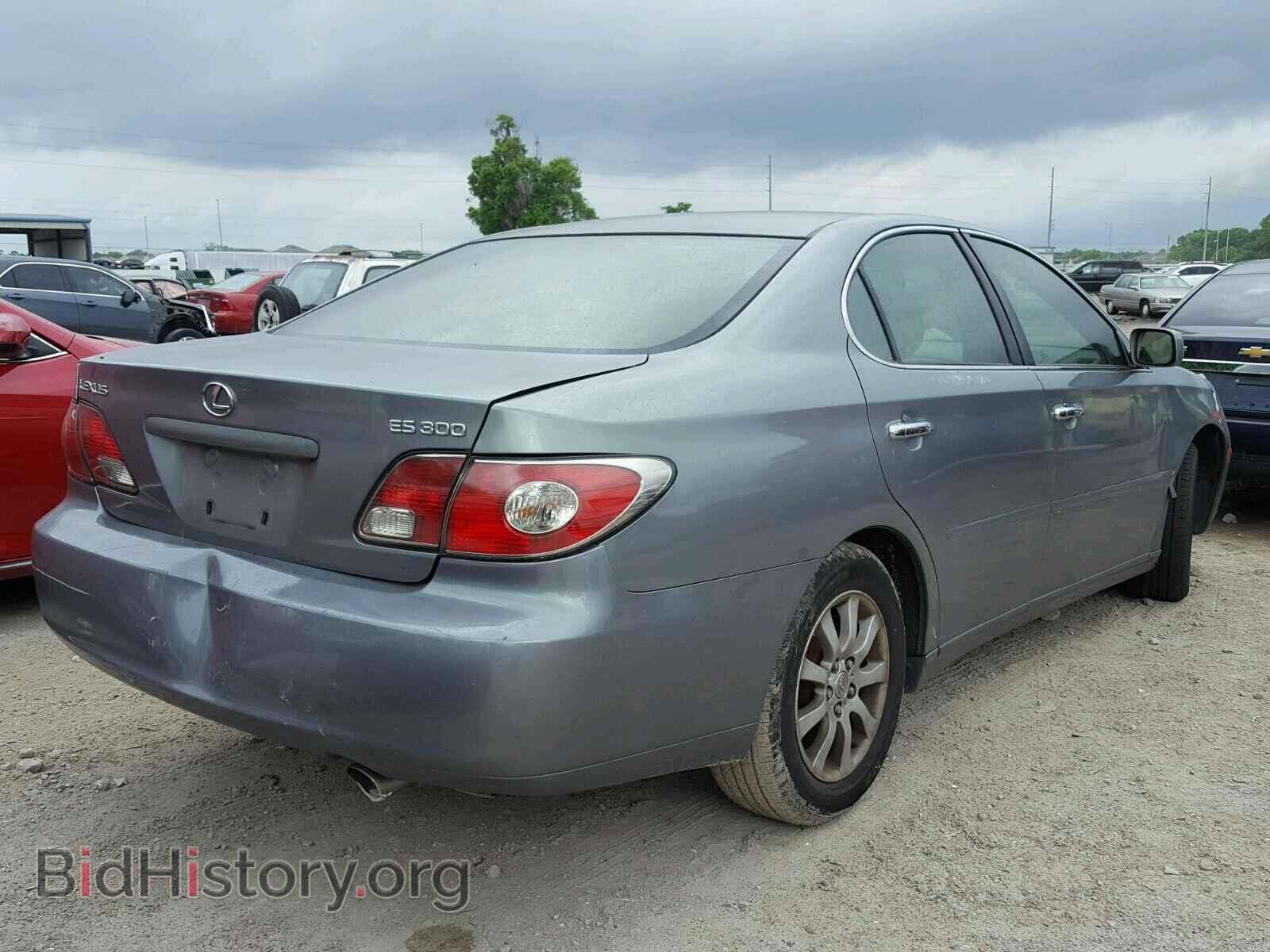 2003 LEXUS ES300 - VIN: JTHBF30G630129577 - Фото 4