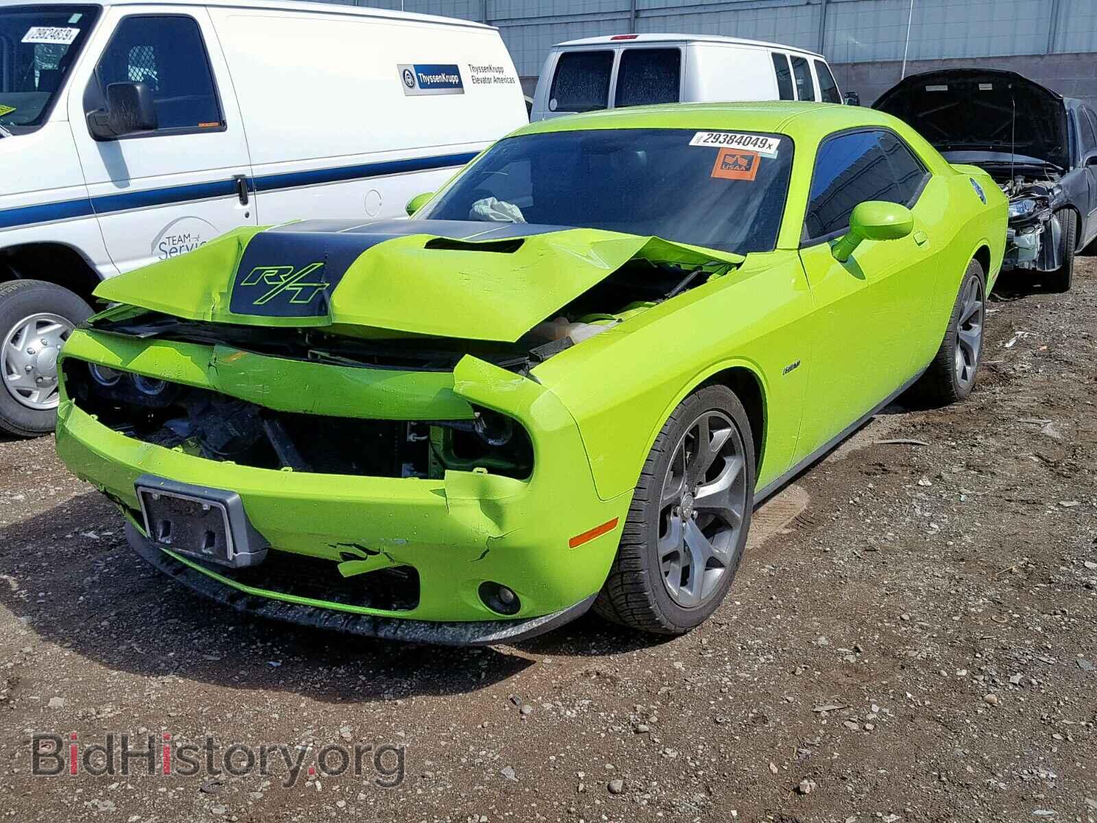 2015 DODGE CHALLENGER - VIN: 2C3CDZATXFH767670 - Фото 2