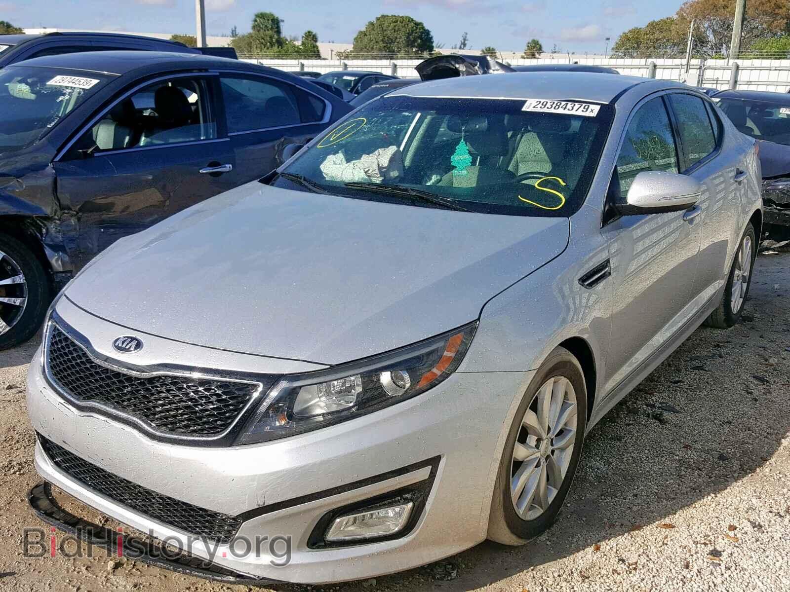 2015 KIA OPTIMA EX - VIN: 5XXGN4A73FG431667 - Фото 2