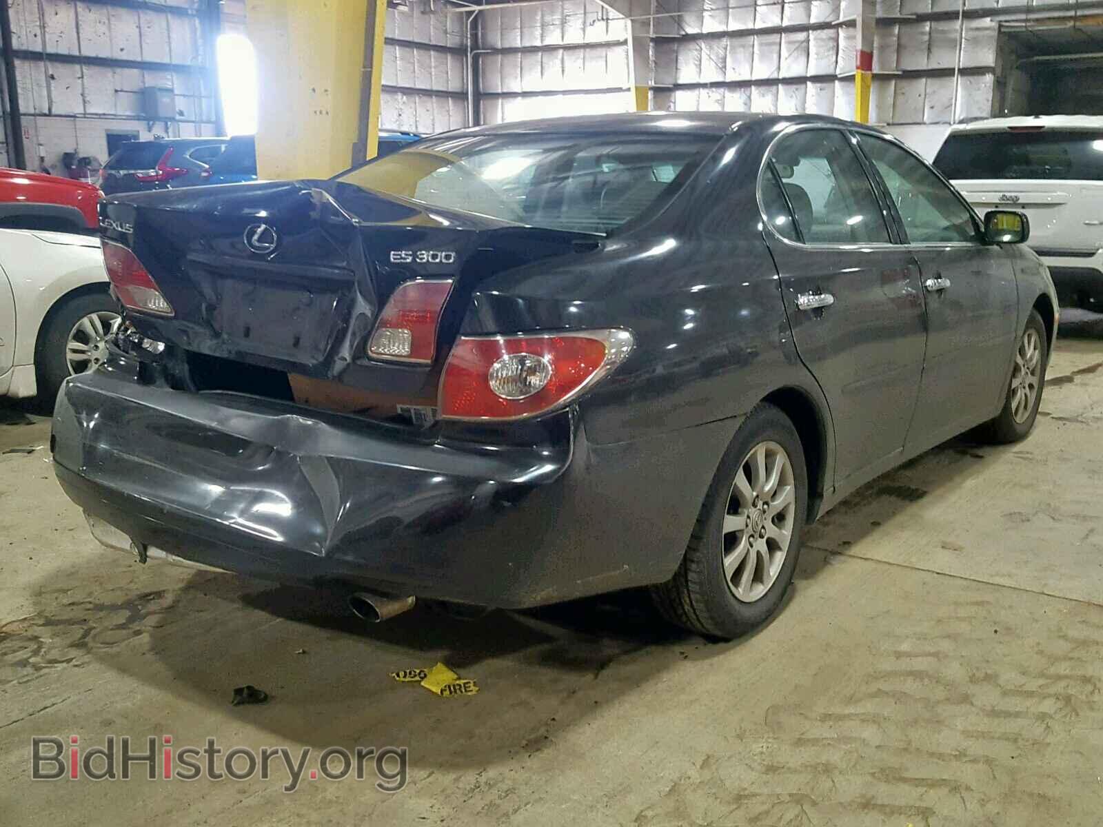 2003 LEXUS ES300 - VIN: JTHBF30G430092450 - Фото 4