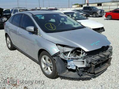 2012 Ford FOCUS Focus SE, silver — VIN 1FAHP3F26CL249842, Copart