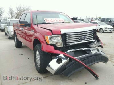 2011 Ford F150 F150 Super, red — VIN 1FTFW1CF8BFC89661, Copart