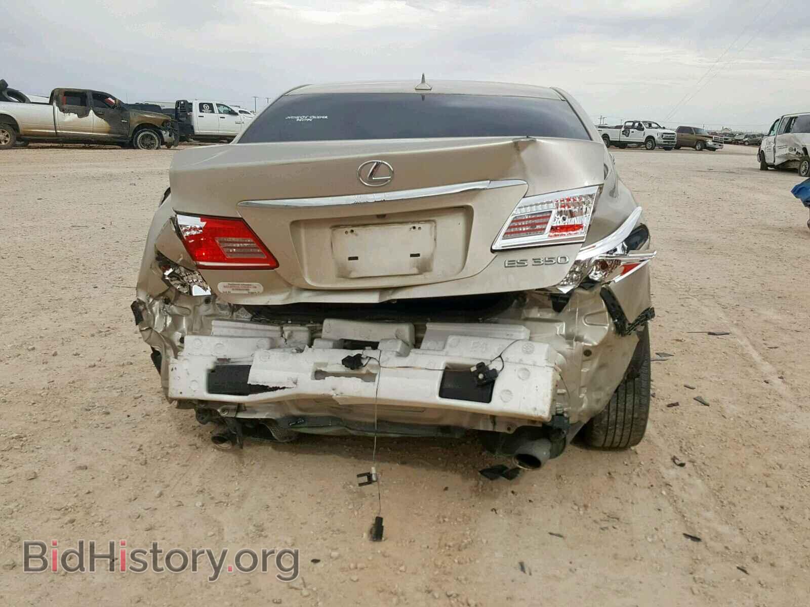 2011 LEXUS ES350 - VIN: JTHBK1EG1B2451037 - Фото 9