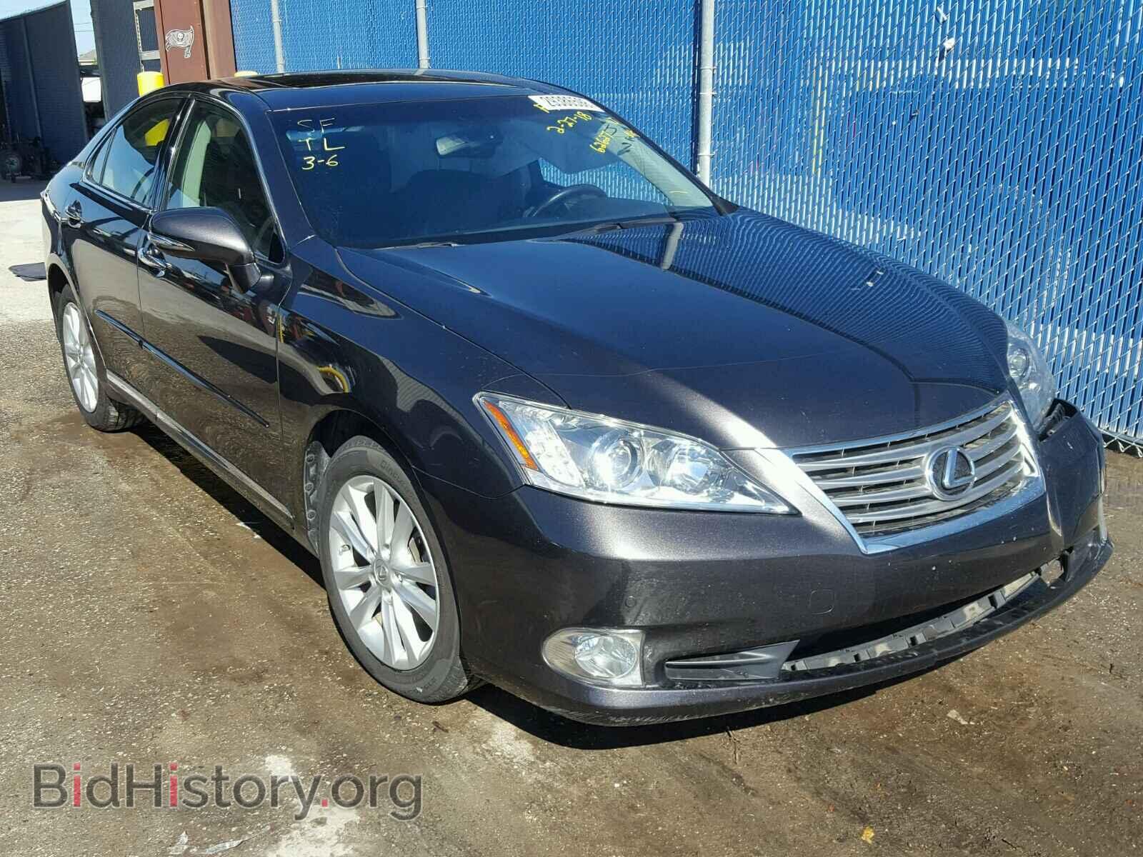 Фотография JTHBK1EG9B2471102 - LEXUS ES350 2011