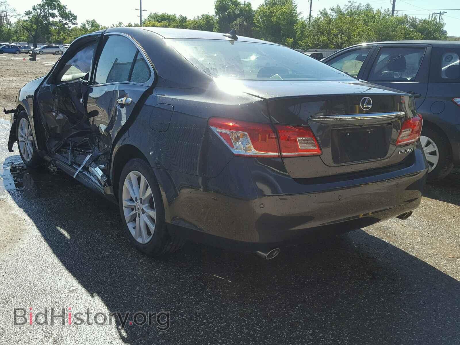2011 LEXUS ES350 - VIN: JTHBK1EG9B2471102 - Фото 3