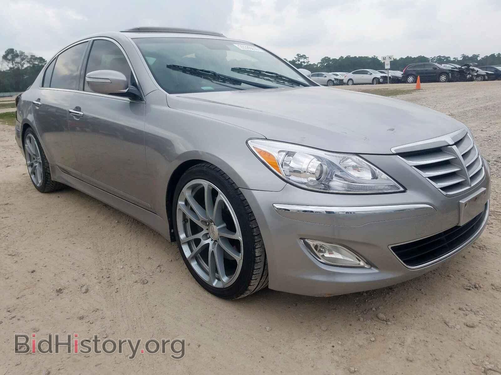 Photo KMHGC4DD0CU205028 - HYUNDAI GENESIS 2012