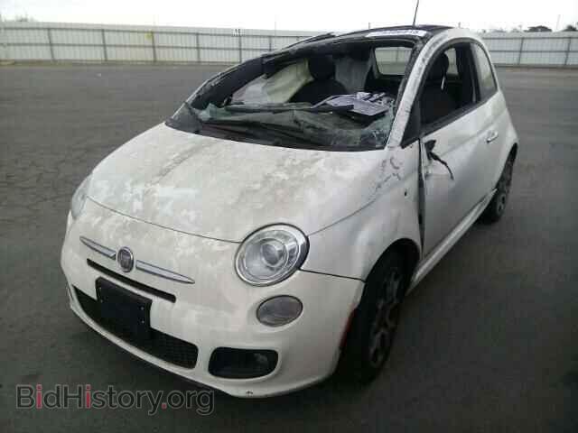 2012 FIAT 500 - VIN: 3C3CFFBR1CT116524 - Фото 2