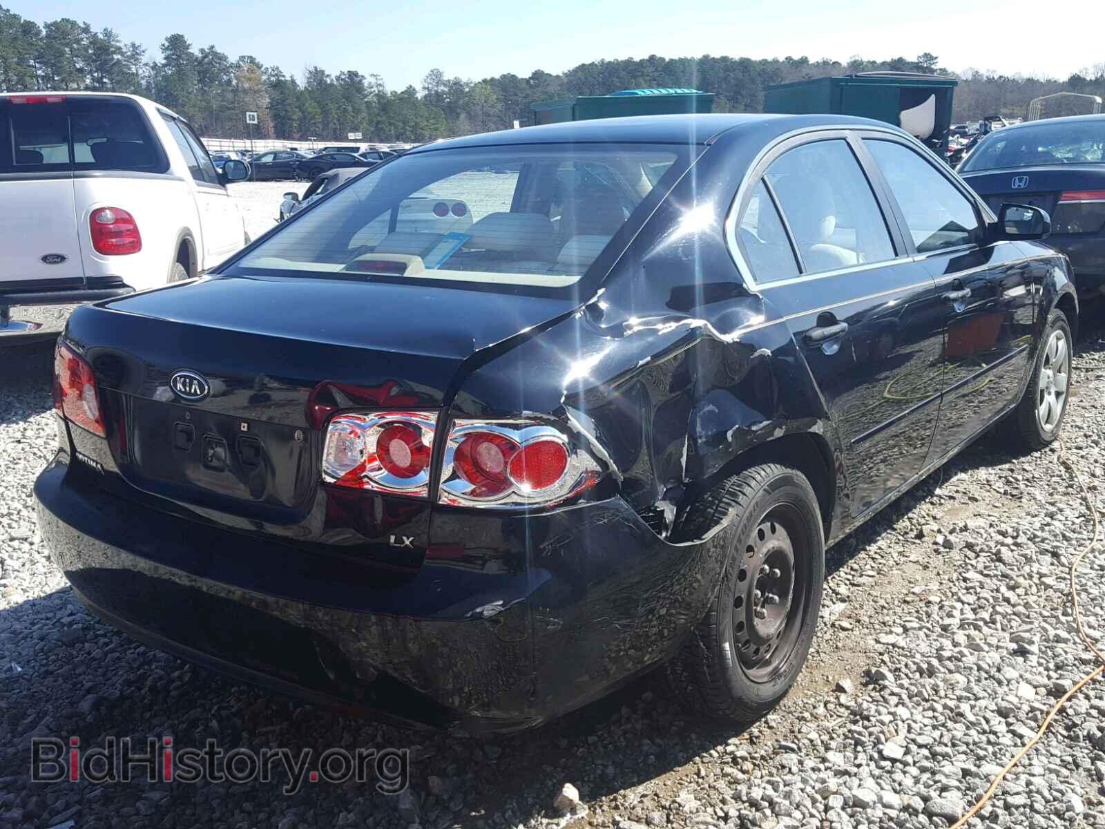 2007 KIA OPTIMA - VIN: KNAGE123075127063 - Фото 4