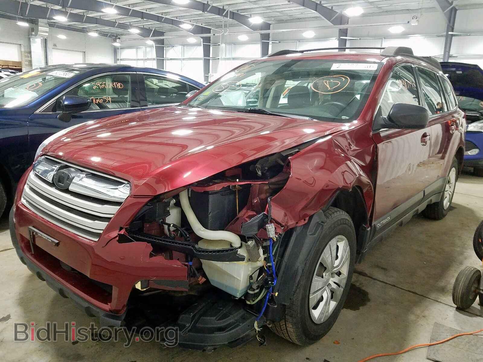 2013 SUBARU OUTBACK - VIN: 4S4BRCAC2D3276463 - Фото 2