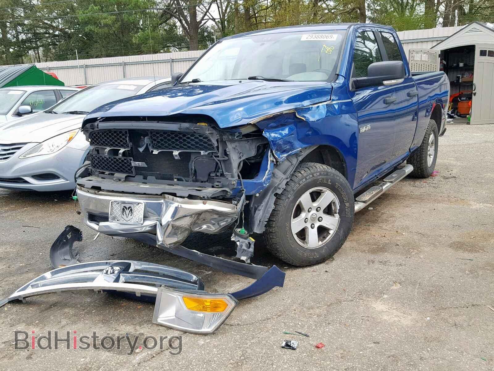 2009 DODGE RAM 1500 - VIN: 1D3HB18P49S754662 - Фото 2