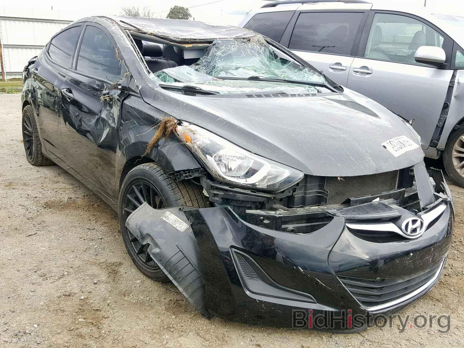 Photo KMHDH4AE9GU635342 - HYUNDAI ELANTRA 2016