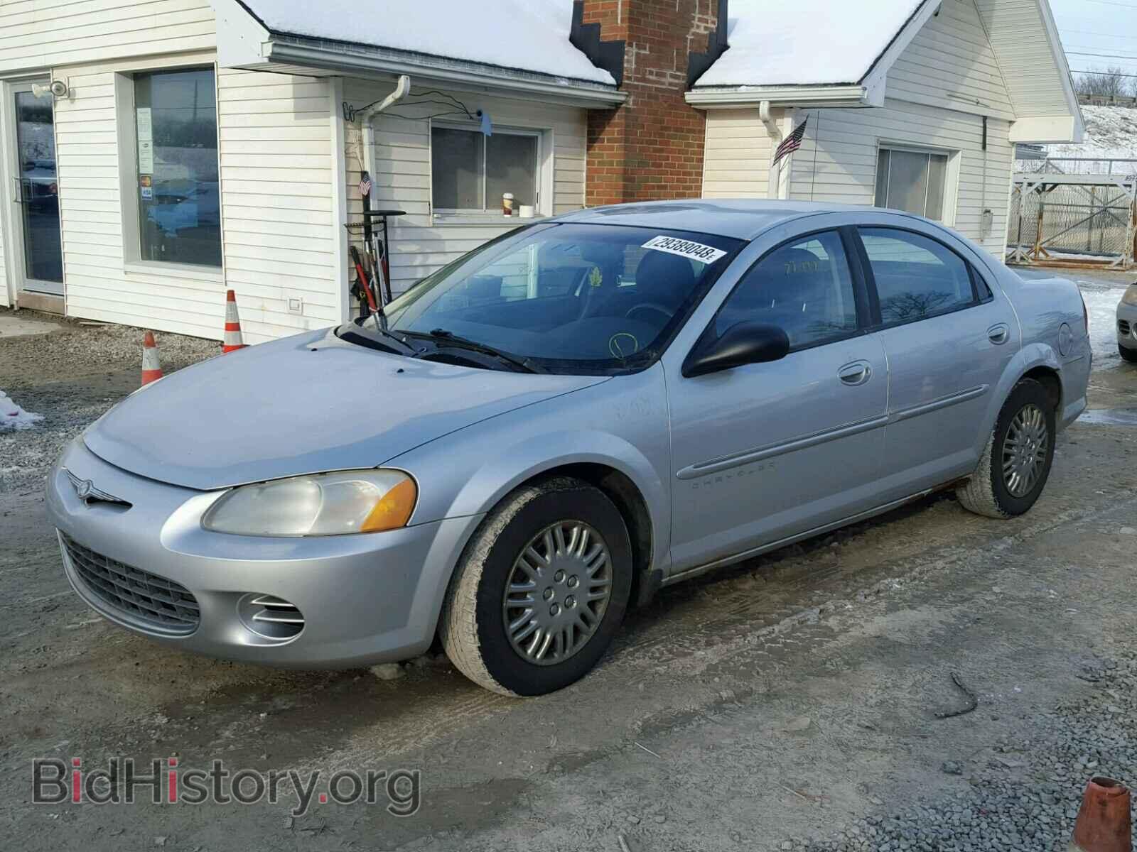 2001 CHRYSLER SEBRING - VIN: 1C3EL46X81N656643 - Фото 2