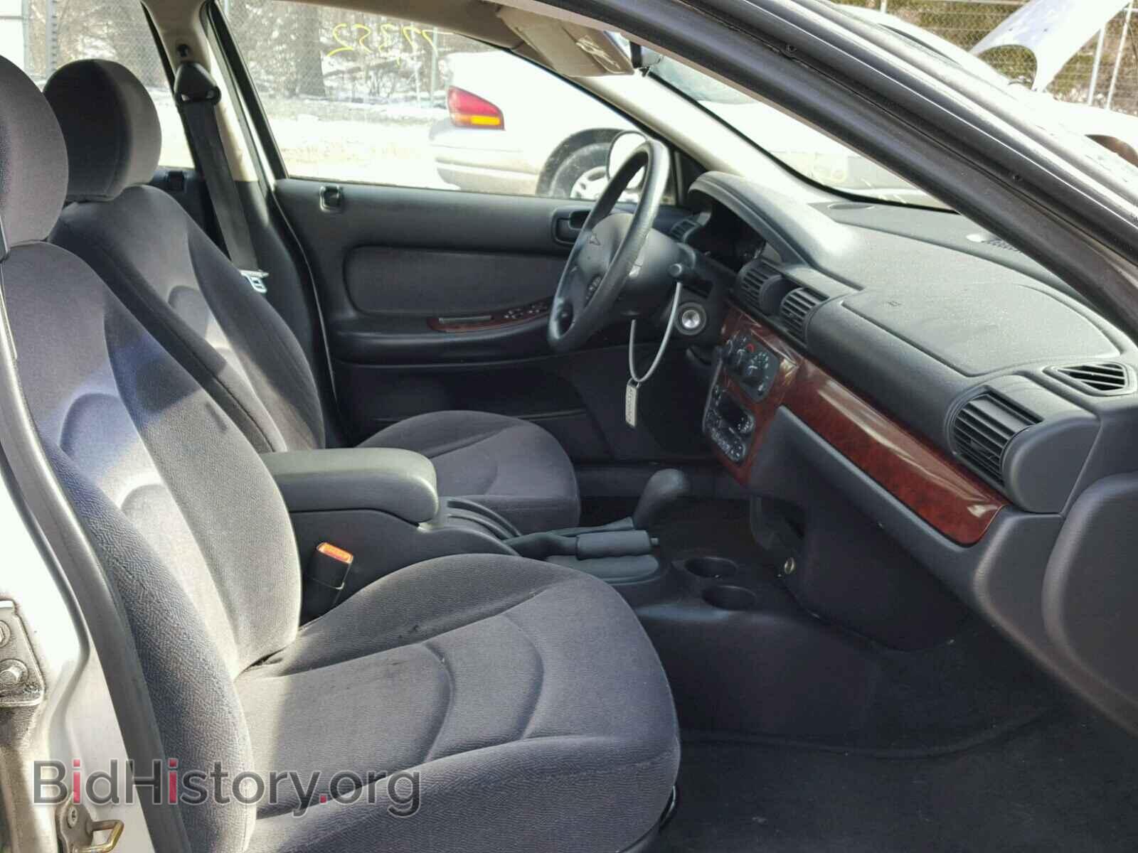 2001 CHRYSLER SEBRING - VIN: 1C3EL46X51N656633 - Фото 5