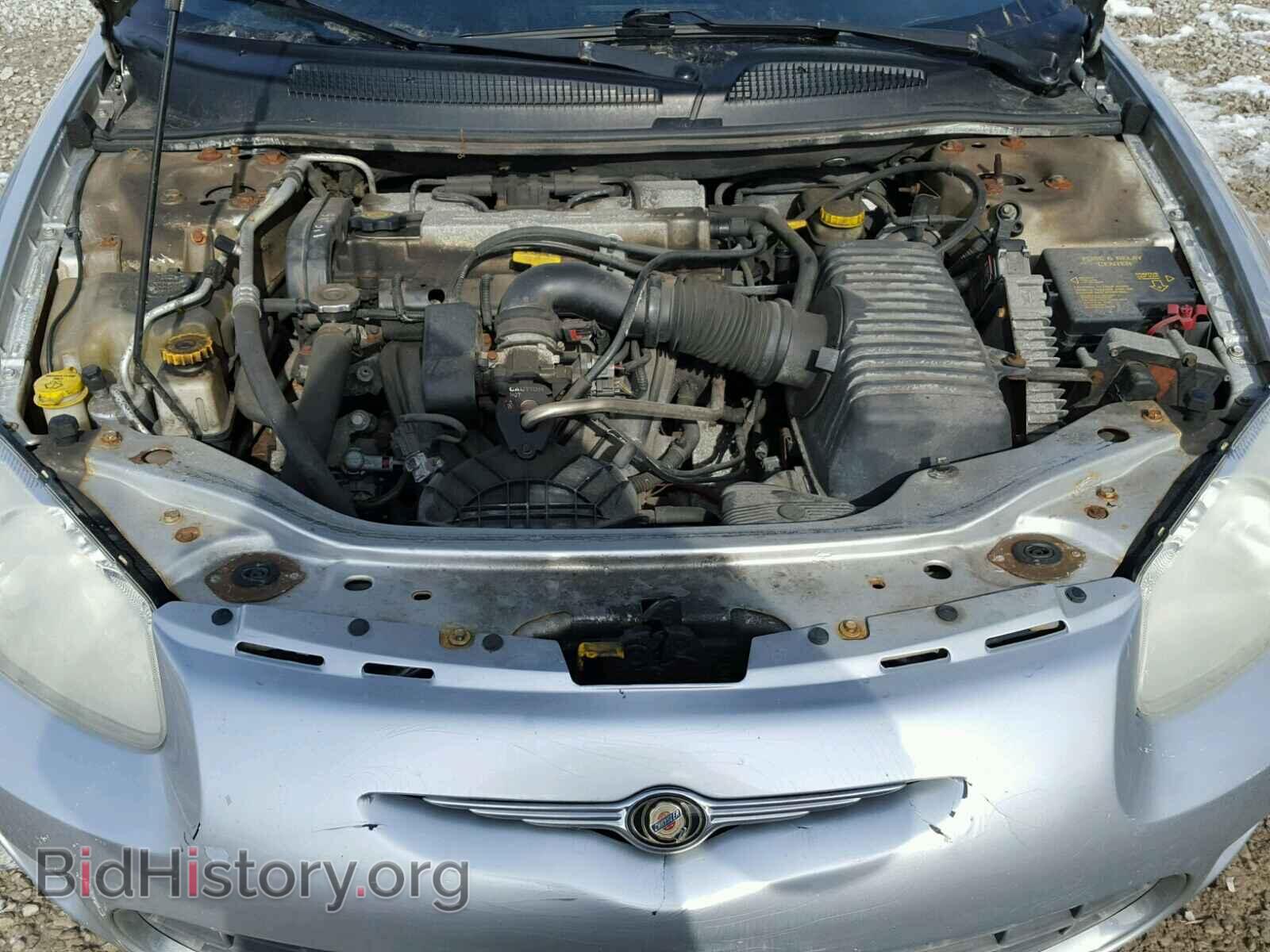 2001 CHRYSLER SEBRING - VIN: 1C3EL46X51N656633 - Фото 7