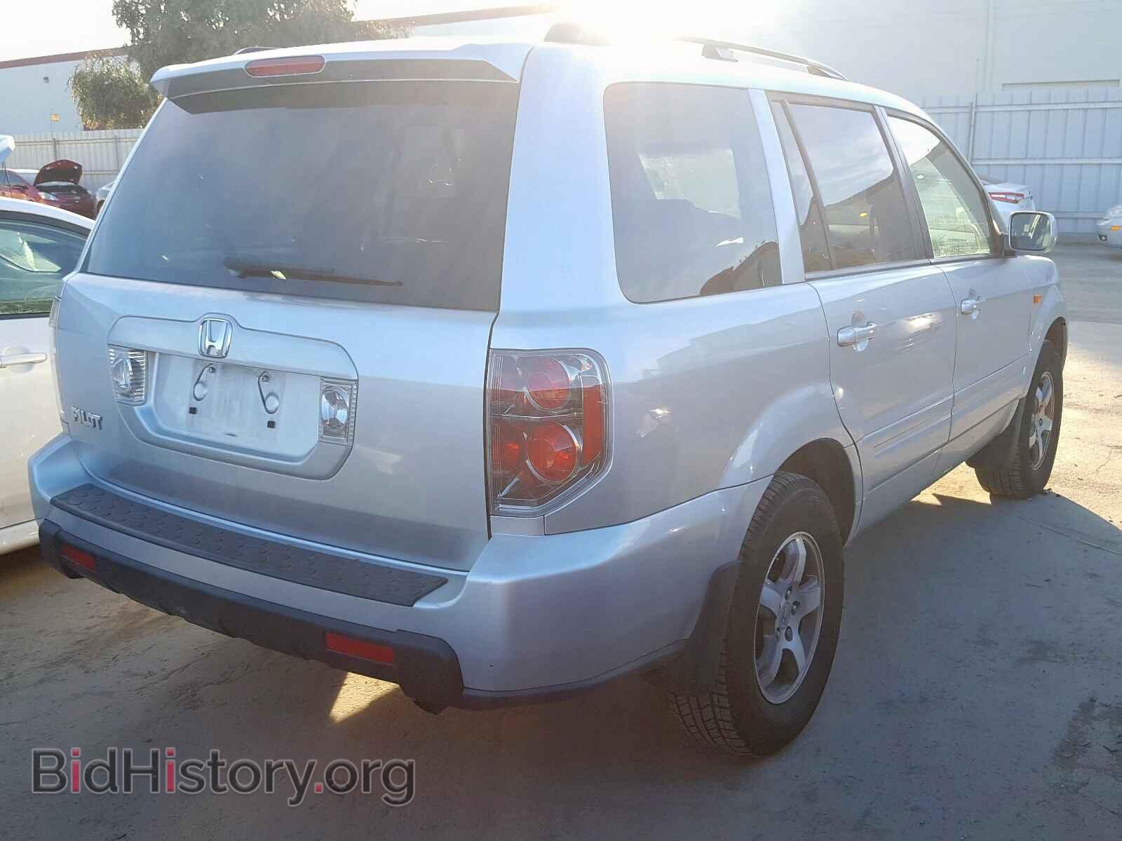2007 HONDA PILOT - VIN: 5FNYF28547B039361 - Фото 4