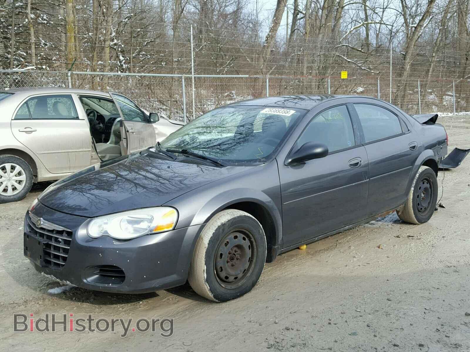 2004 CHRYSLER SEBRING - VIN: 1C3EL46X84N165025 - Фото 2