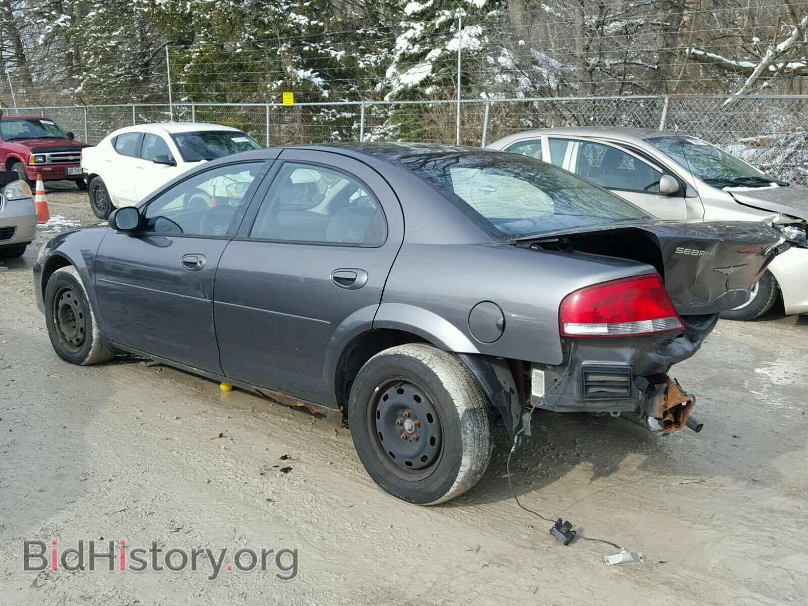2004 CHRYSLER SEBRING - VIN: 1C3EL46X84N165025 - Фото 3