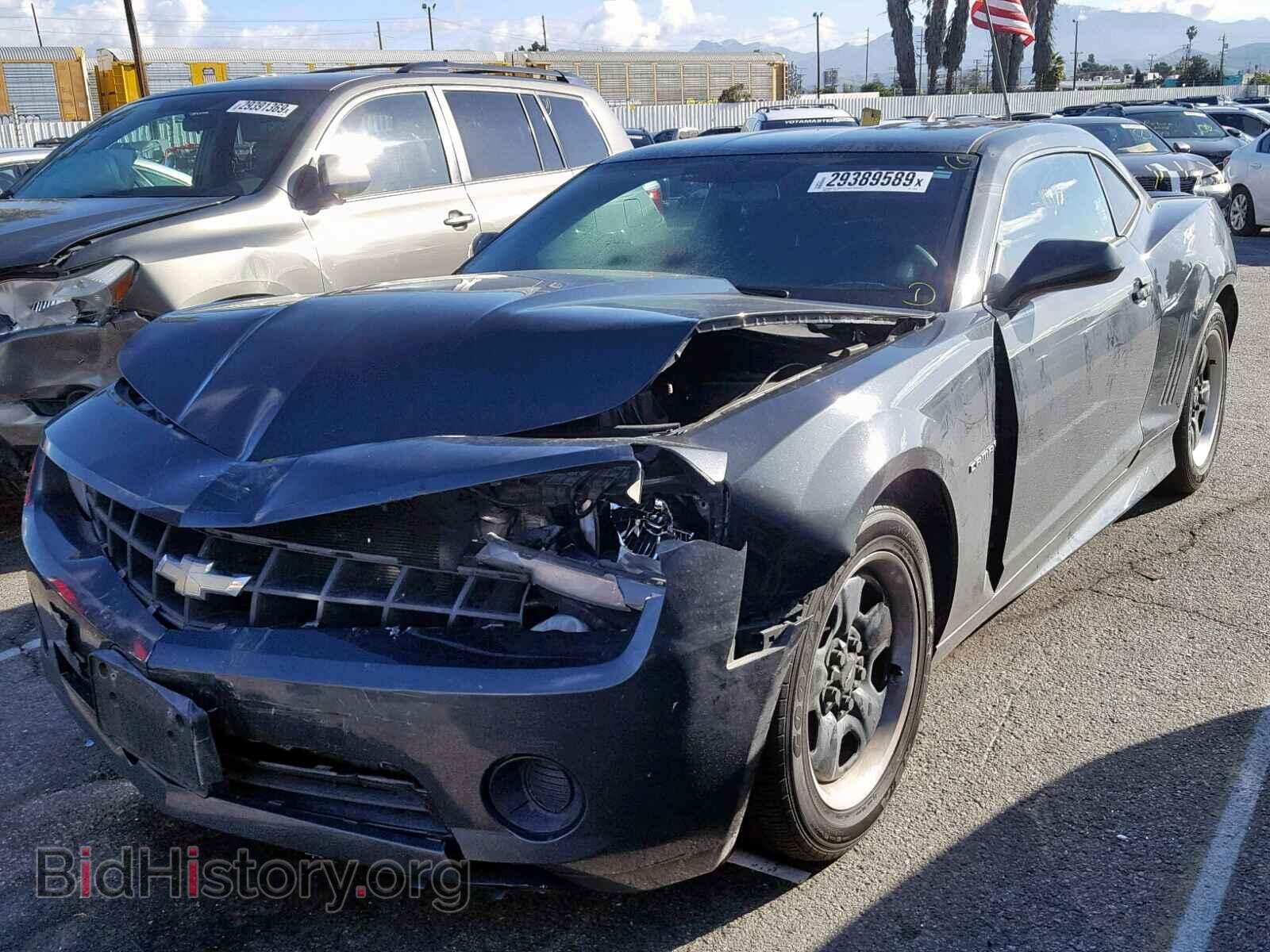 2013 CHEVROLET CAMARO - VIN: 2G1FA1E35D9131476 - Фото 2