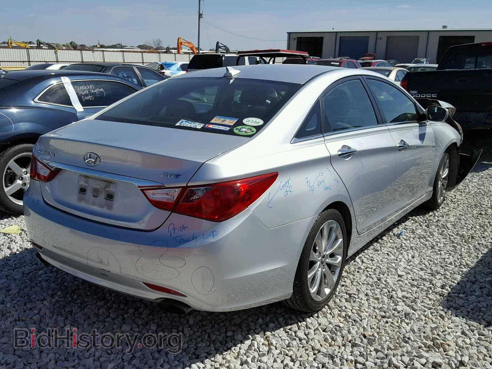 2012 HYUNDAI SONATA - VIN: 5NPEC4AB5CH419893 - Фото 4