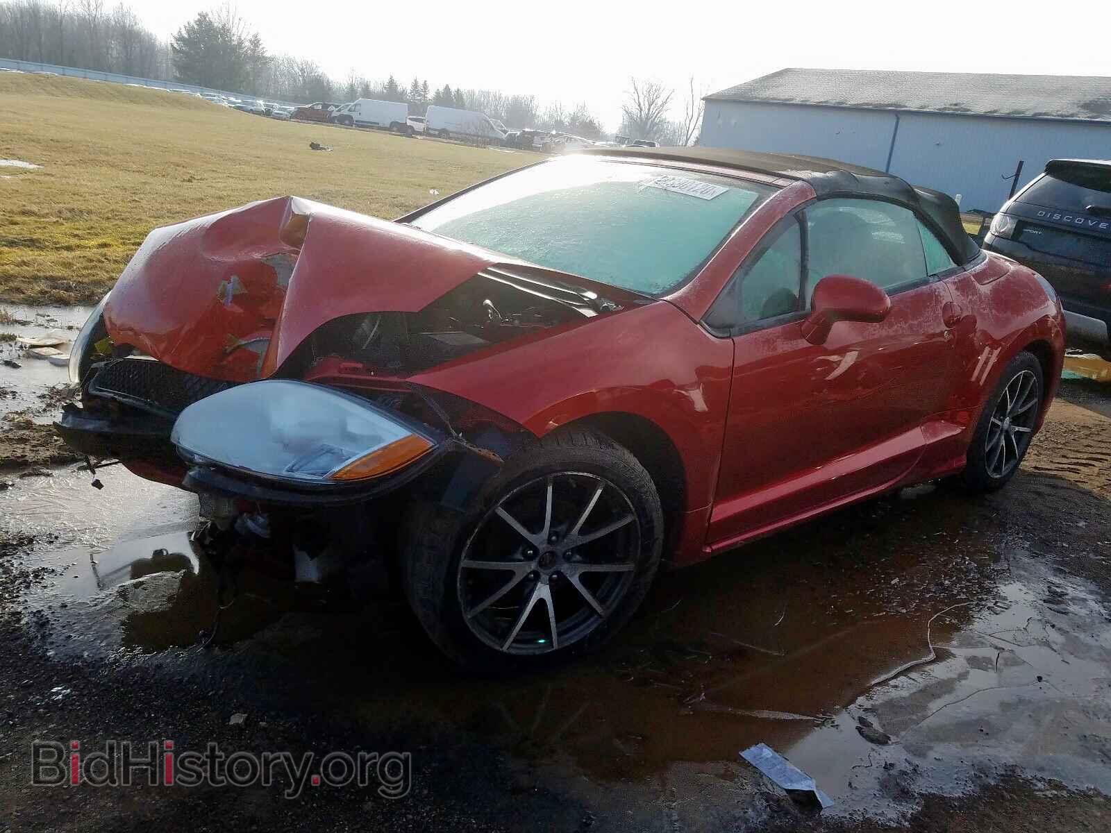 2012 MITSUBISHI ECLIPSE - VIN: 4A37L5EF9CE006593 - Фото 2