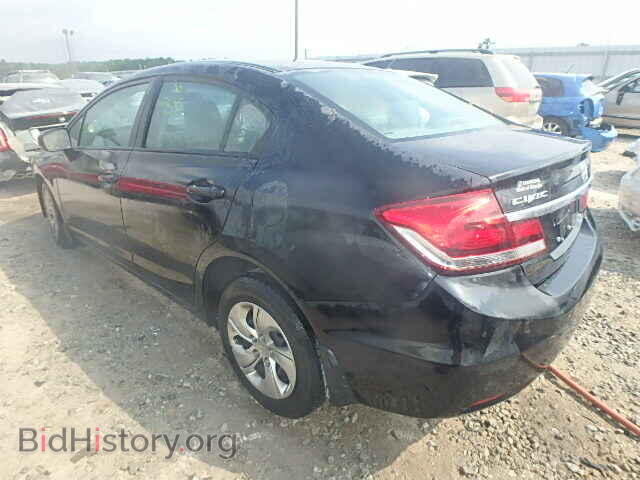 2014 HONDA CIVIC - VIN: 19XFB2E50EE070360 - Фото 3