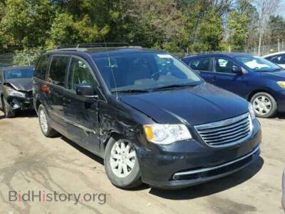 2014 Chrysler MINIVAN Town & COU, black — VIN 2C4RC1BG3ER326368, Copart