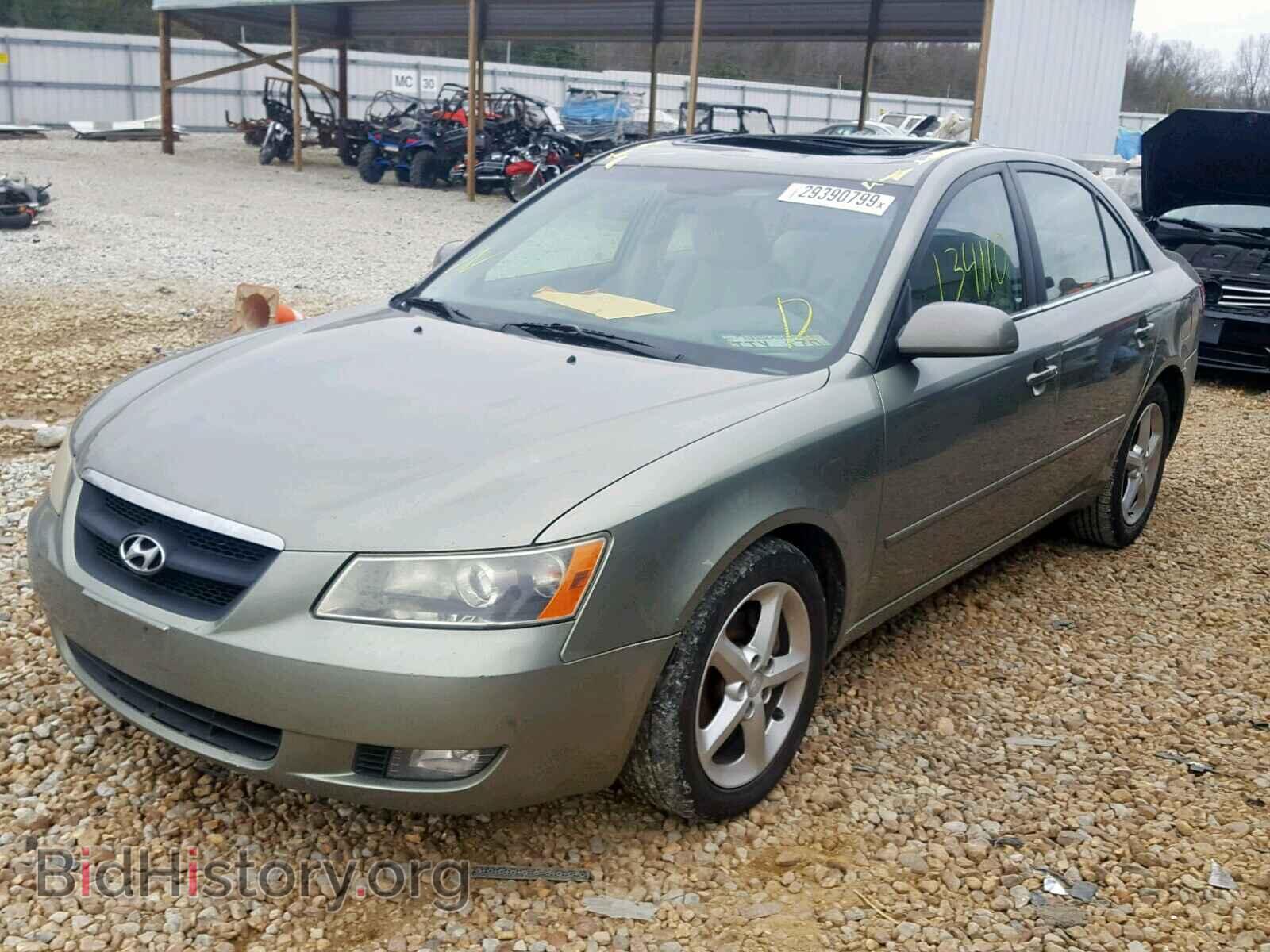 2007 HYUNDAI SONATA - VIN: 5NPEU46F97H257751 - Фото 2