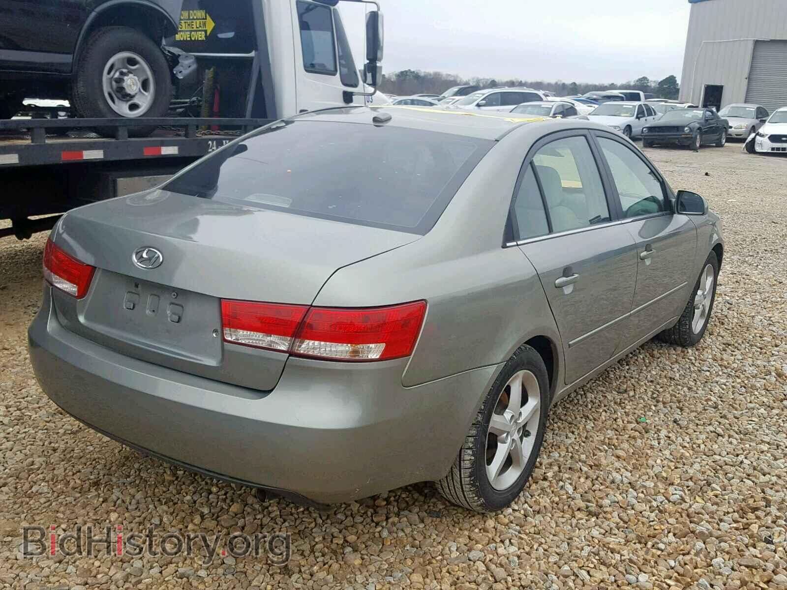 2007 HYUNDAI SONATA - VIN: 5NPEU46F97H257751 - Фото 4