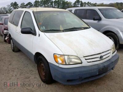 2003 Toyota SIENNA CE, белый — VIN , Copart