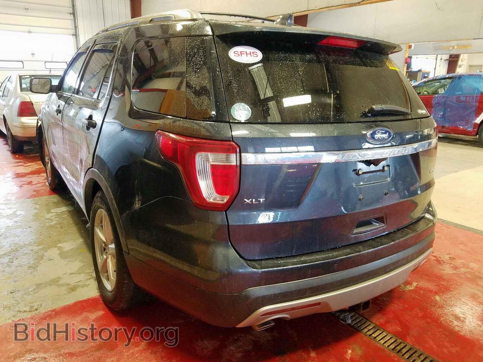 2017 FORD EXPLORER - VIN: 1FM5K8D82HGE35065 - Фото 3