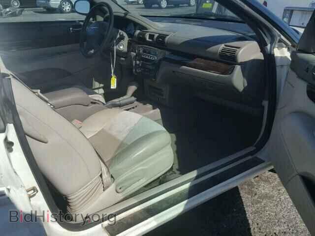 2005 CHRYSLER SEBRING - VIN: 1C3EL65R45N652805 - Фото 5
