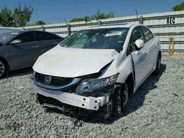 2013 HONDA CIVIC - VIN: 19XFB2F98DE061373 - Фото 2