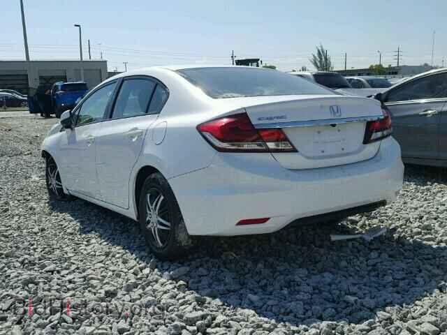 2013 HONDA CIVIC - VIN: 19XFB2F98DE061373 - Фото 3